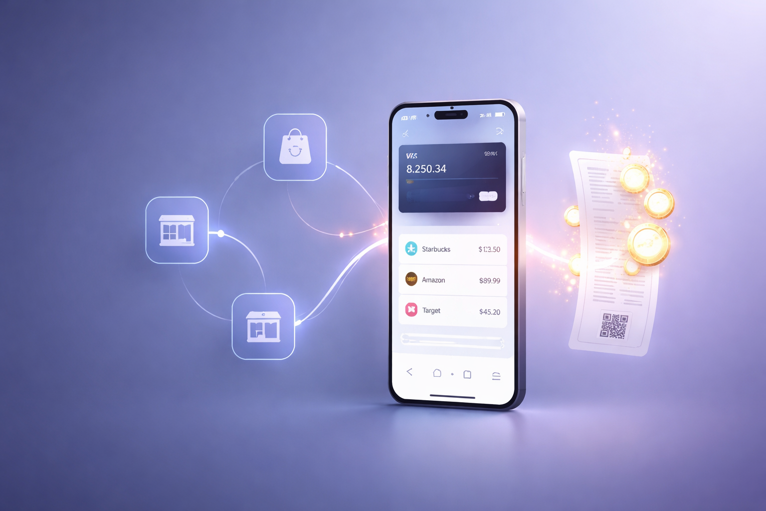 BonusCard ecosystem — wallet, stores, B-Tokens